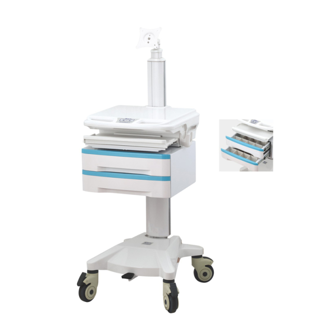 Nurse computer medical cart